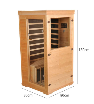 1-wong Mini Mini Hemlock sauna berparat