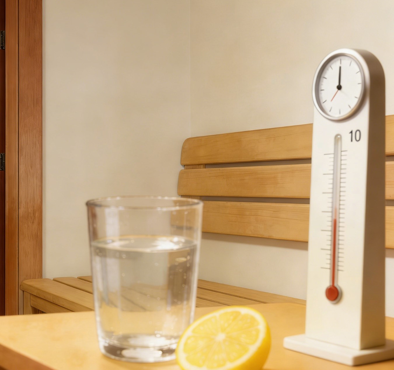 Apa mupangat ing sauna musim panas