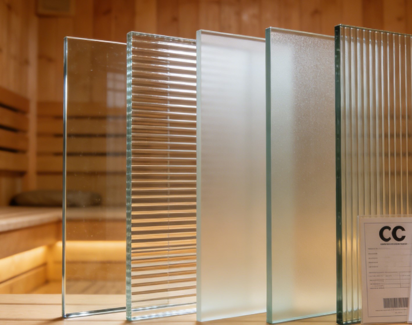 Sauna Kamar Explosion-bukti Kaca