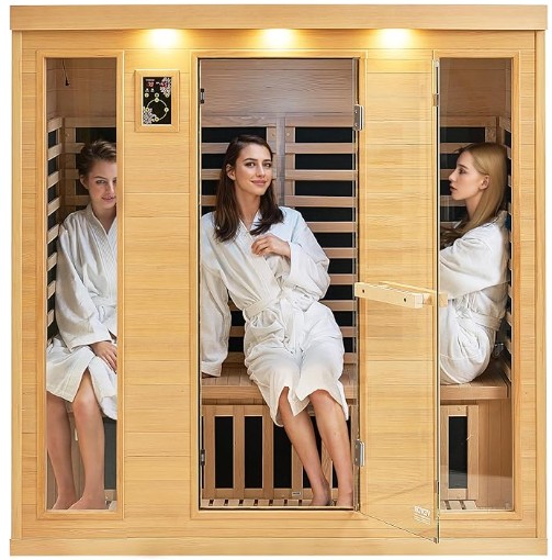 Kamar ing njero ruangan 4-person hemlock