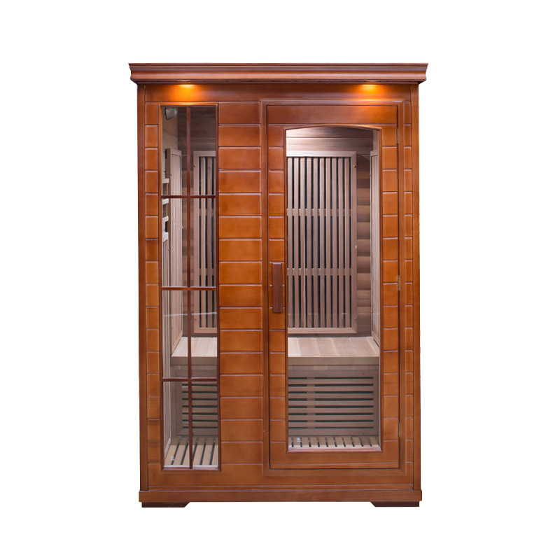 Luxury Infrared Tebih Ngarep Sauna Spa - 2/3 Wong Solid Canadian Hemlock