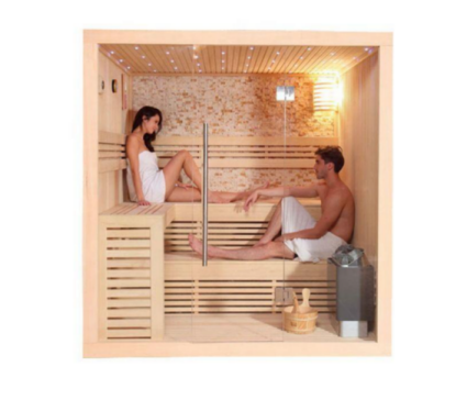 Sauna 3-4 wong hemlock sauna sing adoh banget